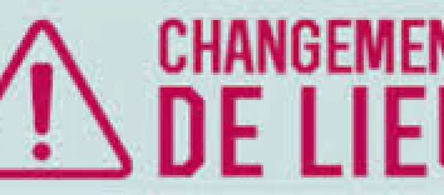 changement lieu